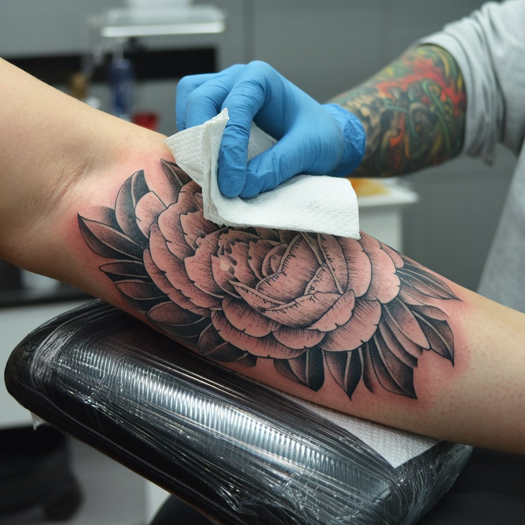 Ink Absorption and Healing Process
